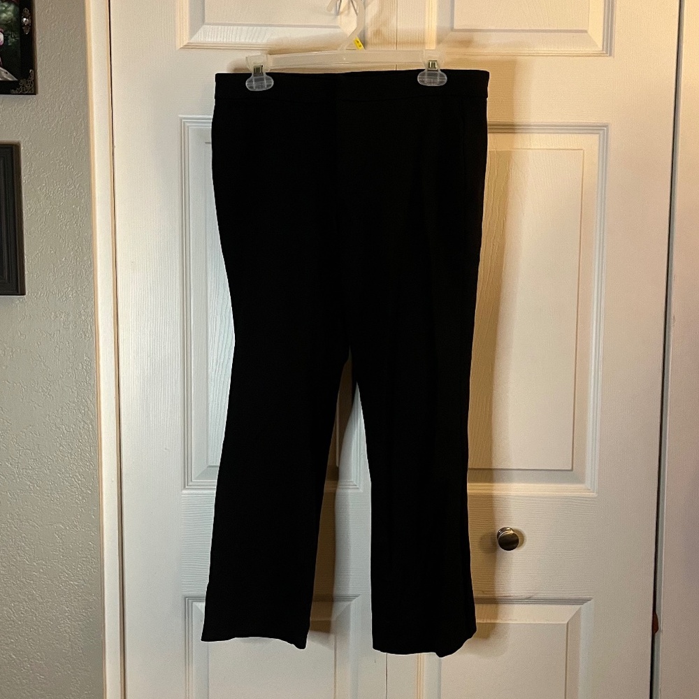 NYDJ Black Dress Capri Pants size 8P